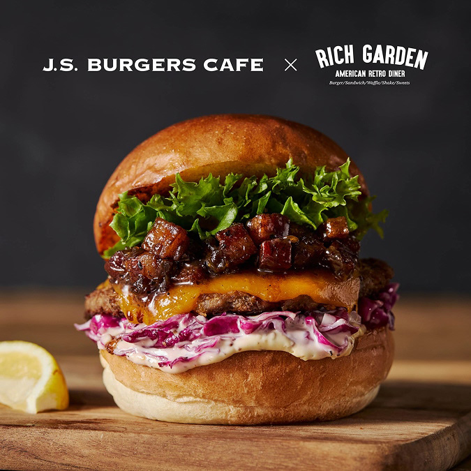 J.S. BURGERS CAFE × RICH GARDEN