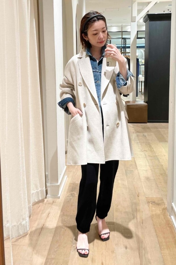 hamilton coat plage snap