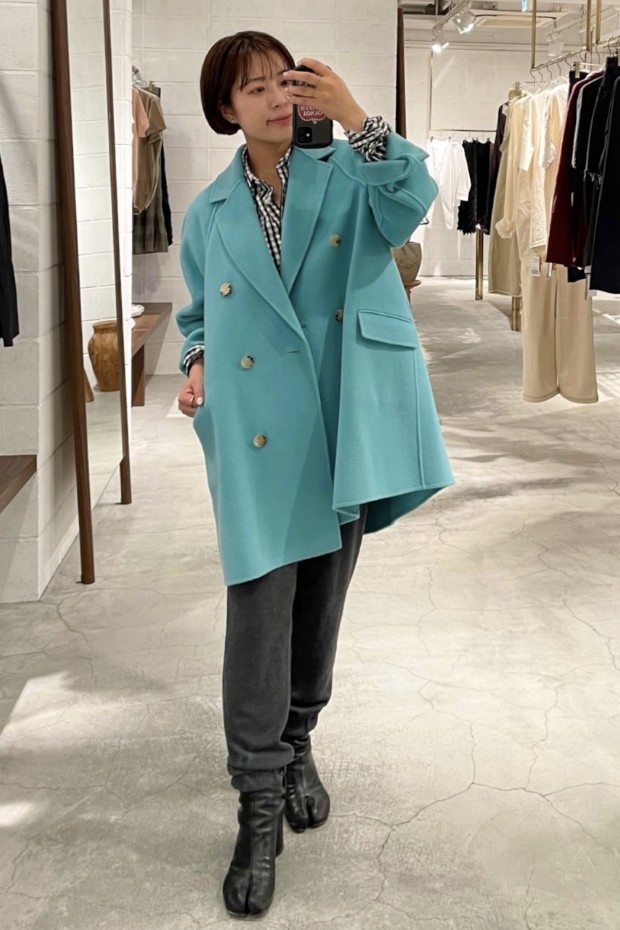 hamilton coat plage snap