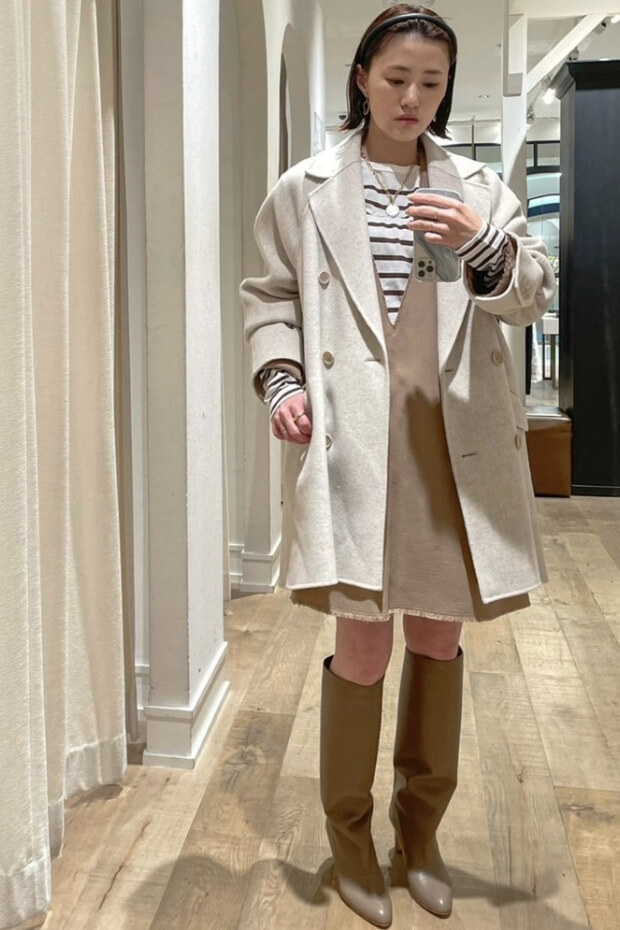 hamilton coat plage snap