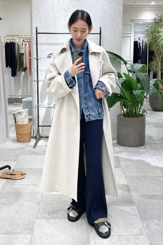 hamilton coat plage snap