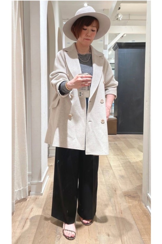 hamilton coat plage snap