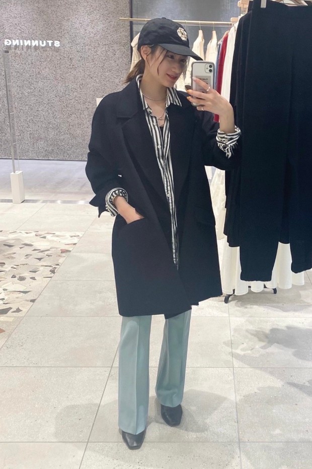hamilton coat plage snap