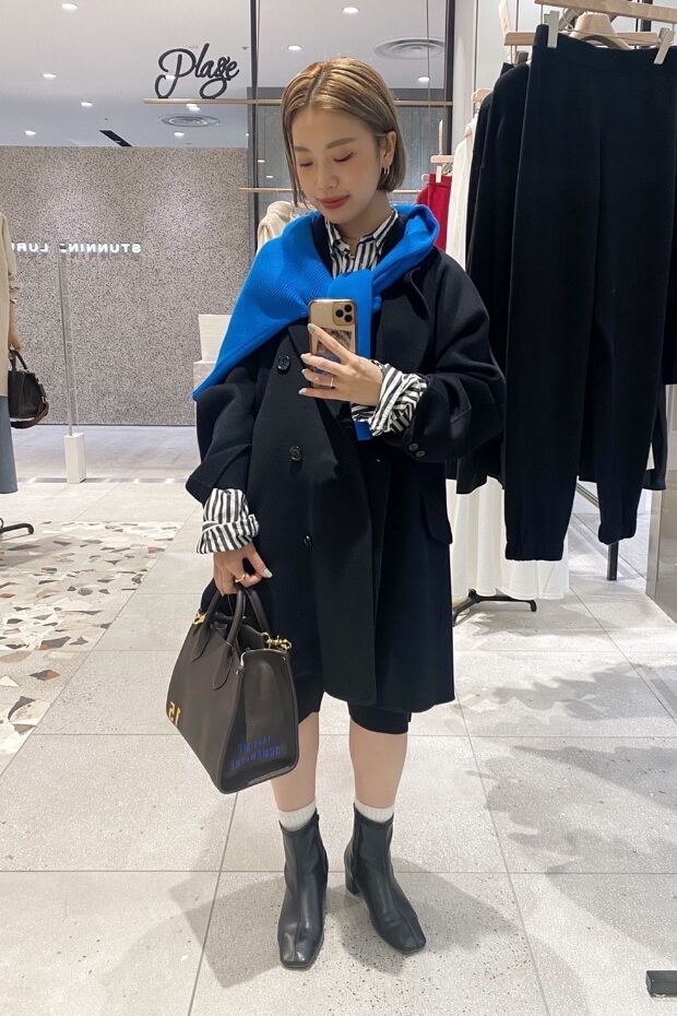 hamilton coat plage snap