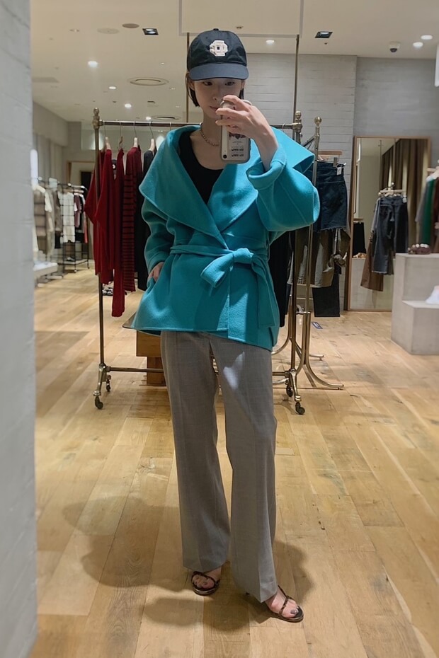 hamilton coat plage snap