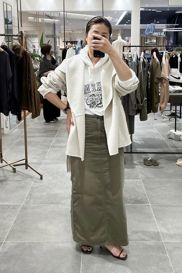 hamilton coat plage snap