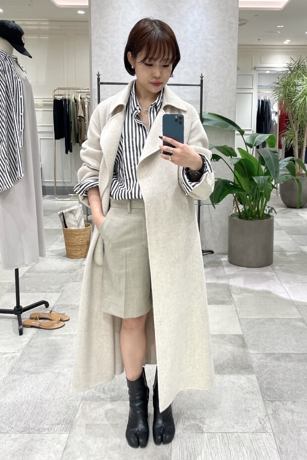 hamilton coat plage snap