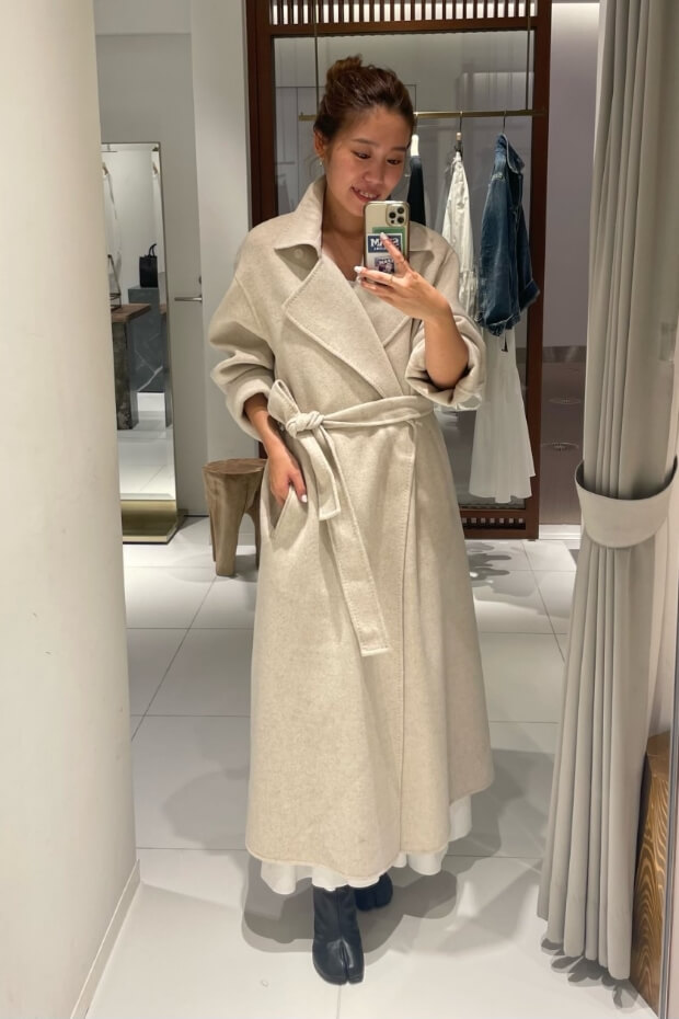 hamilton coat plage snap