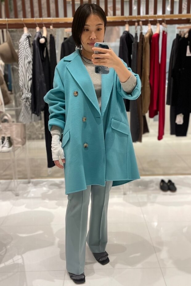 hamilton coat plage snap