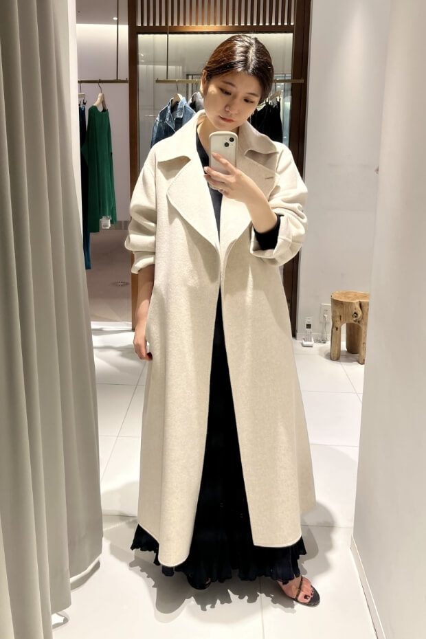 hamilton coat plage snap