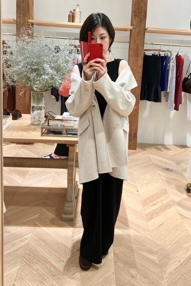 hamilton coat plage snap
