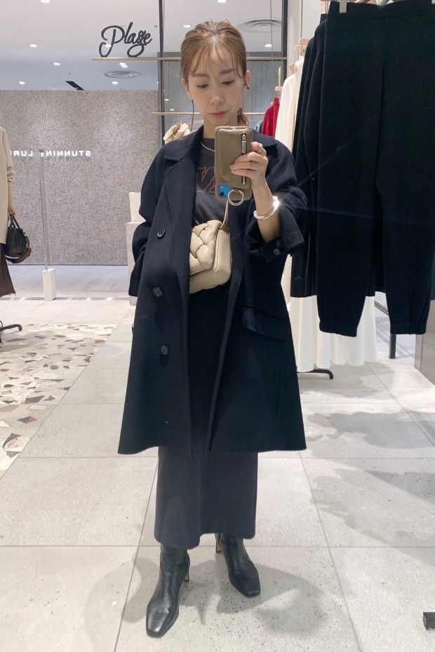 hamilton coat plage snap