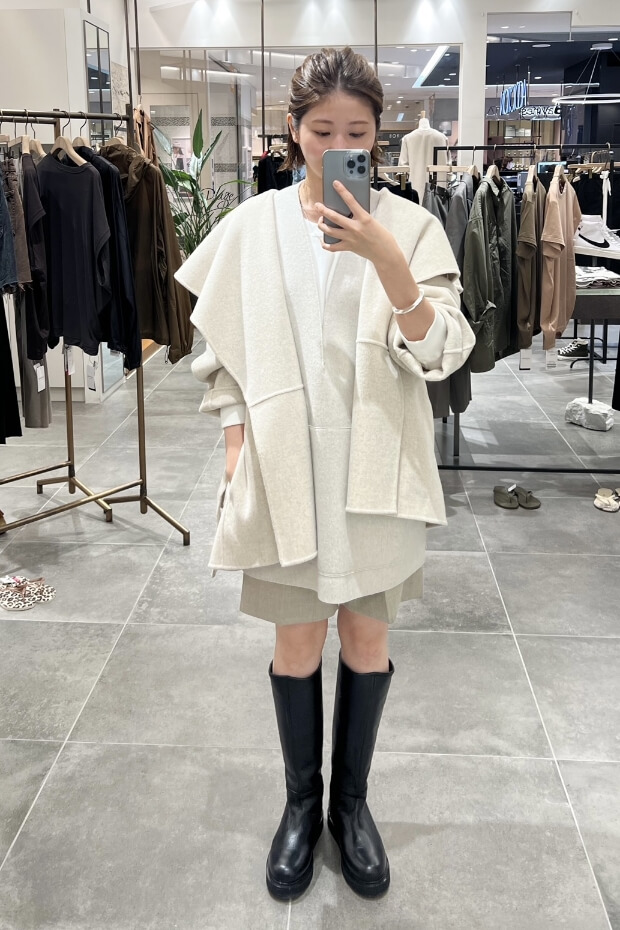 hamilton coat plage snap