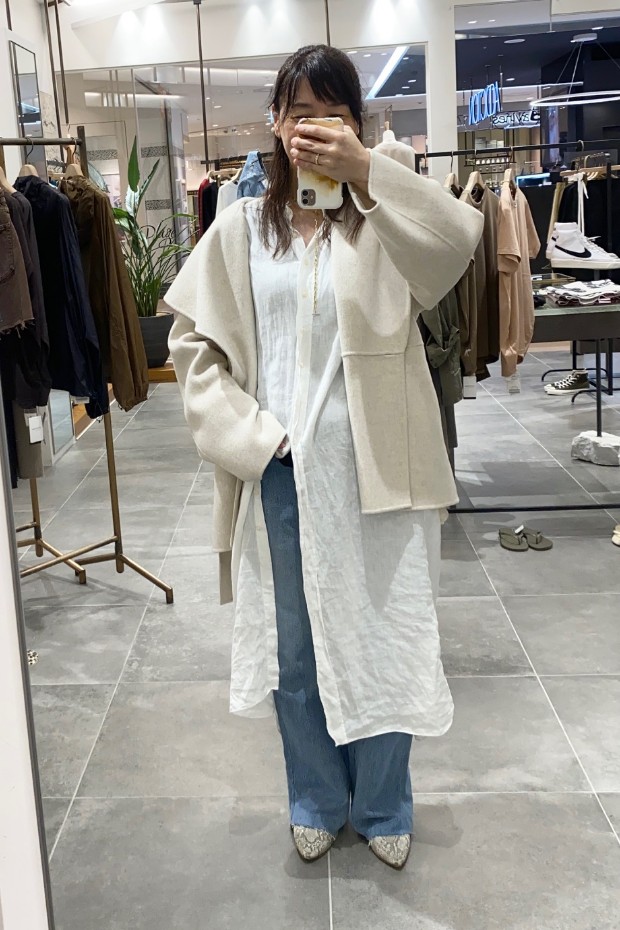 hamilton coat plage snap