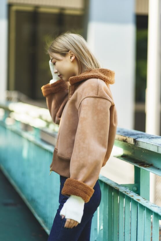 FAVORITE COAT FAKE FUR/BICOLOR/LUXULY/LEOPARD