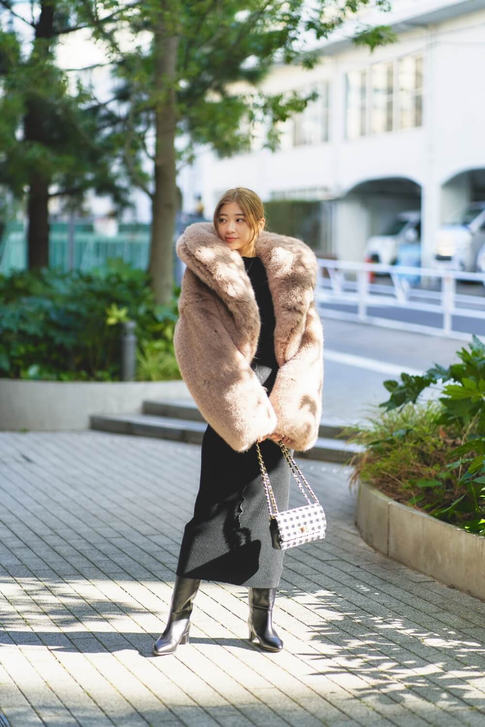FAVORITE COAT FAKE FUR/BICOLOR/LUXULY/LEOPARD