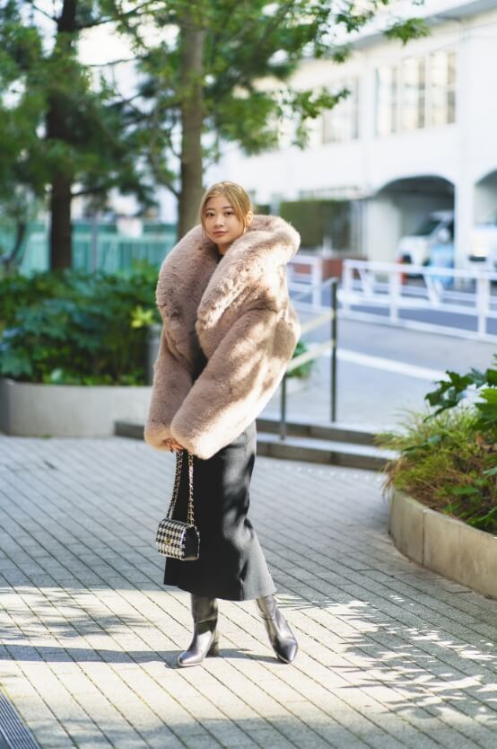 FAVORITE COAT FAKE FUR/BICOLOR/LUXULY/LEOPARD
