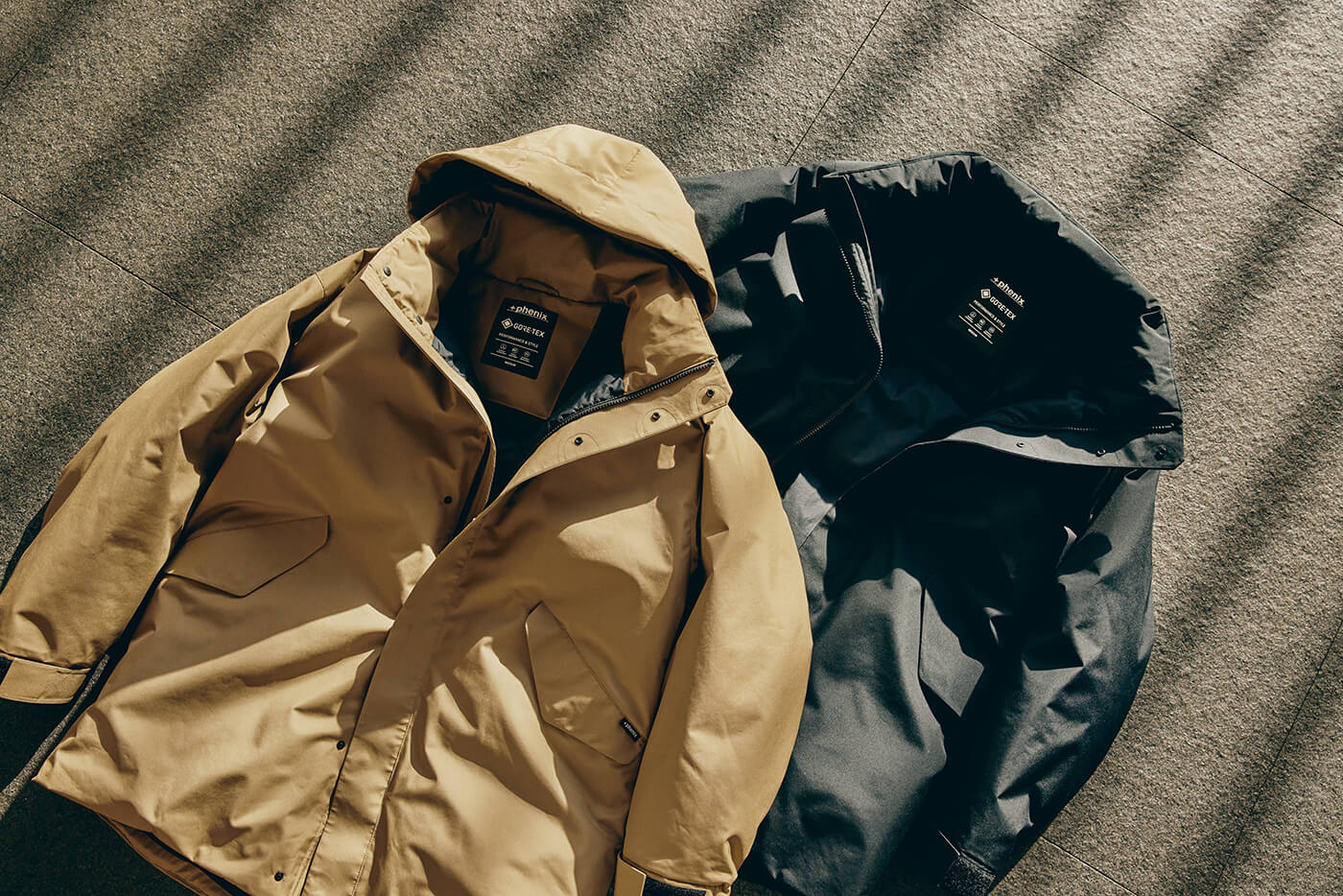PHENIX GORE-TEX INFINIUM™ SHORT DOWN COAT for JOURNAL