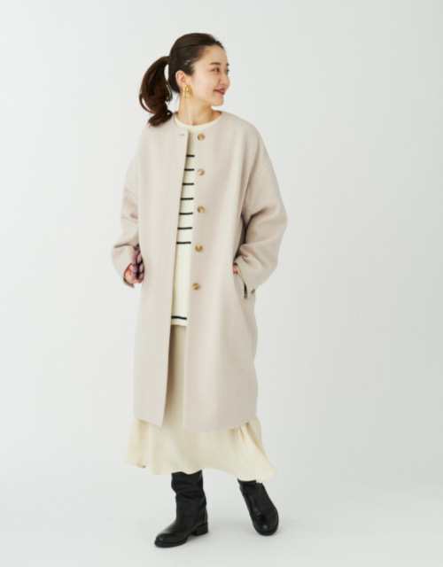 LONG WOOL COAT