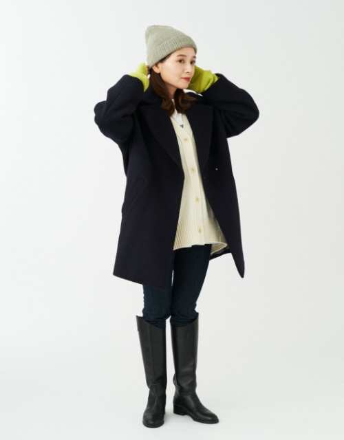 SHORT WOOL COAT