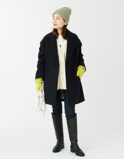 SHORT WOOL COAT