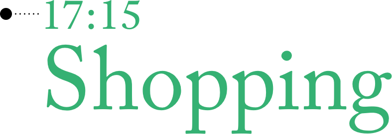 17:15 Shopping