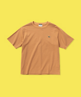 ＜ラコステ＞ × ＜417 エディフィス＞のワンポイントTシャツ