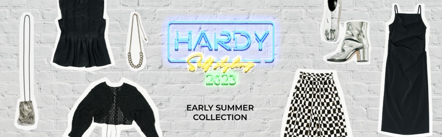 BLACK × Vintage Style Wearing AYUMI HAM