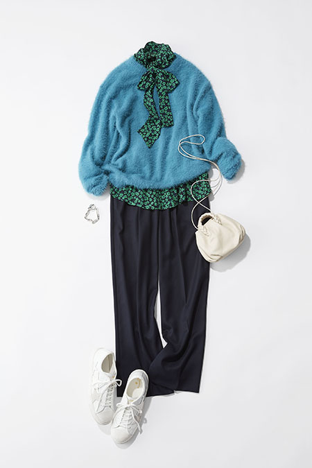 TORICOTS JEAN MARC CREW NECK SWEATER