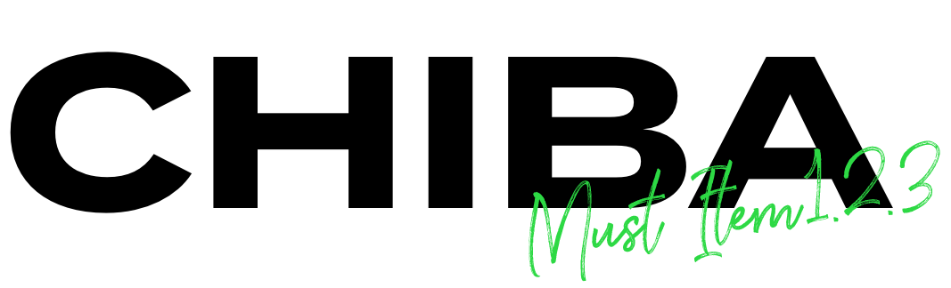 CHIBA Must Item1.2.3