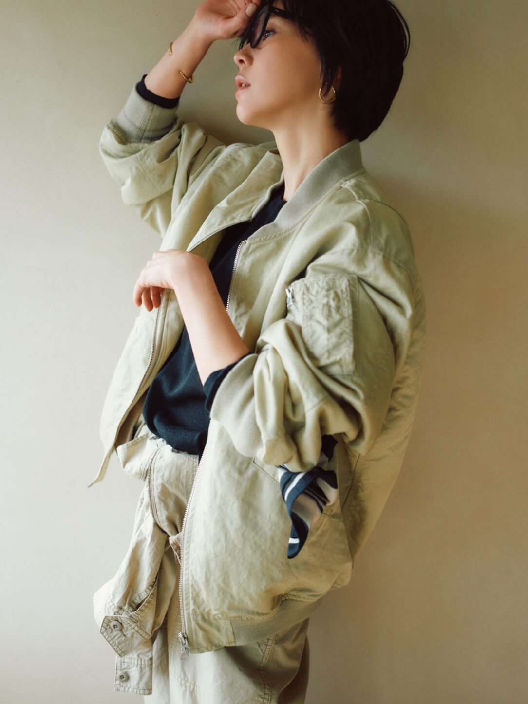高山都さんが魅せる Pearl Jewelry Style