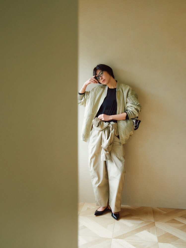 高山都さんが魅せる Pearl Jewelry Style