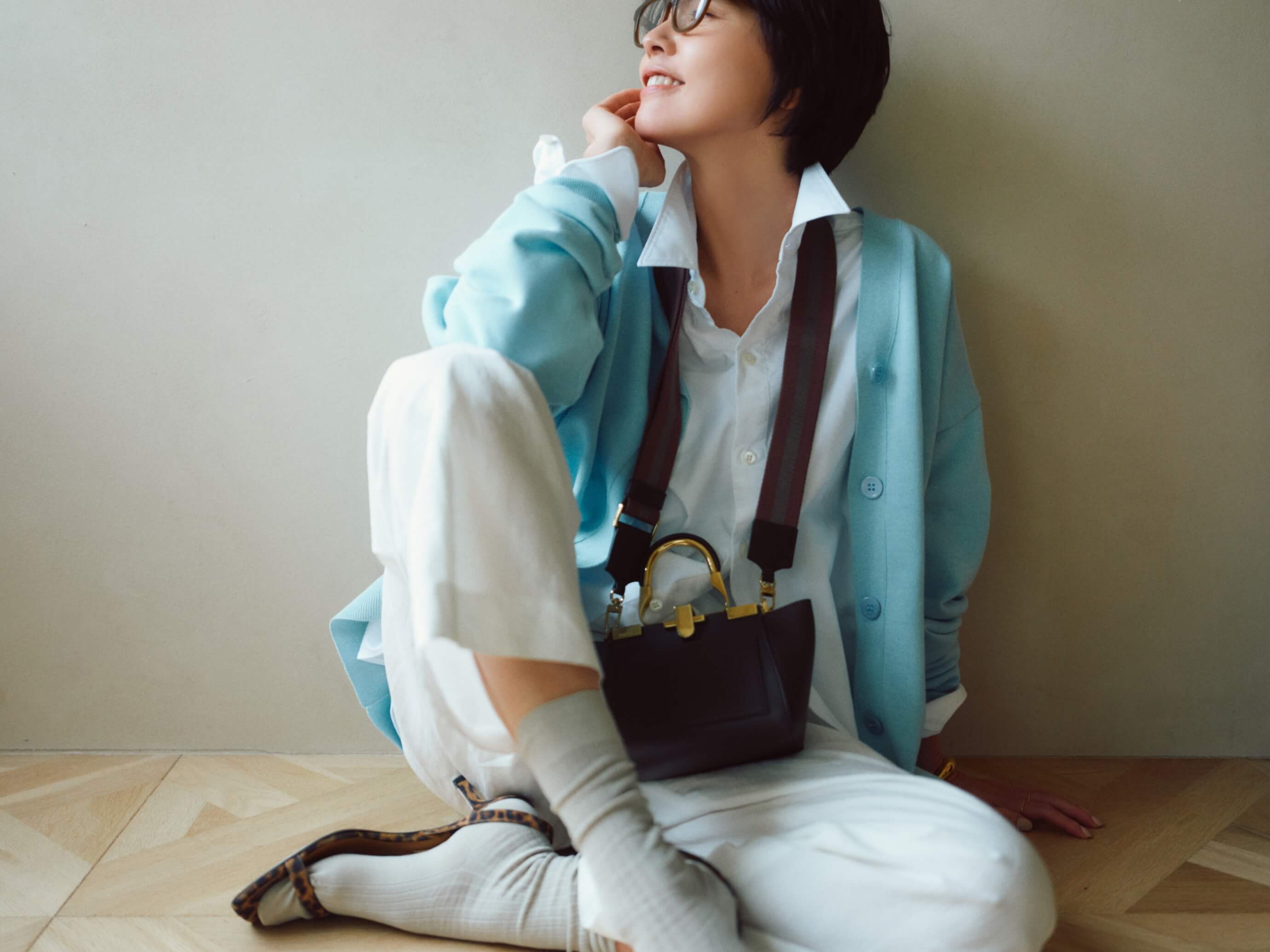 高山都さんが魅せる Pearl Jewelry Style