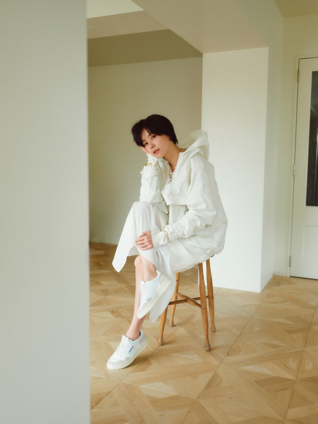高山都さんが魅せる Pearl Jewelry Style