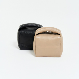 BUCKET BAGGAGE PUFF CUBE SMALL