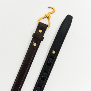 TORY LEATHER MINI HOOP PICK BELT