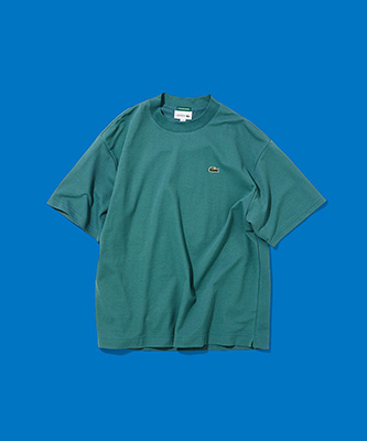 〈LACOSTE〉 × 〈417 EDIFICE〉のTシャツ