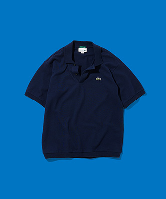 〈LACOSTE〉 × 〈EDIFICE〉のポロシャツ