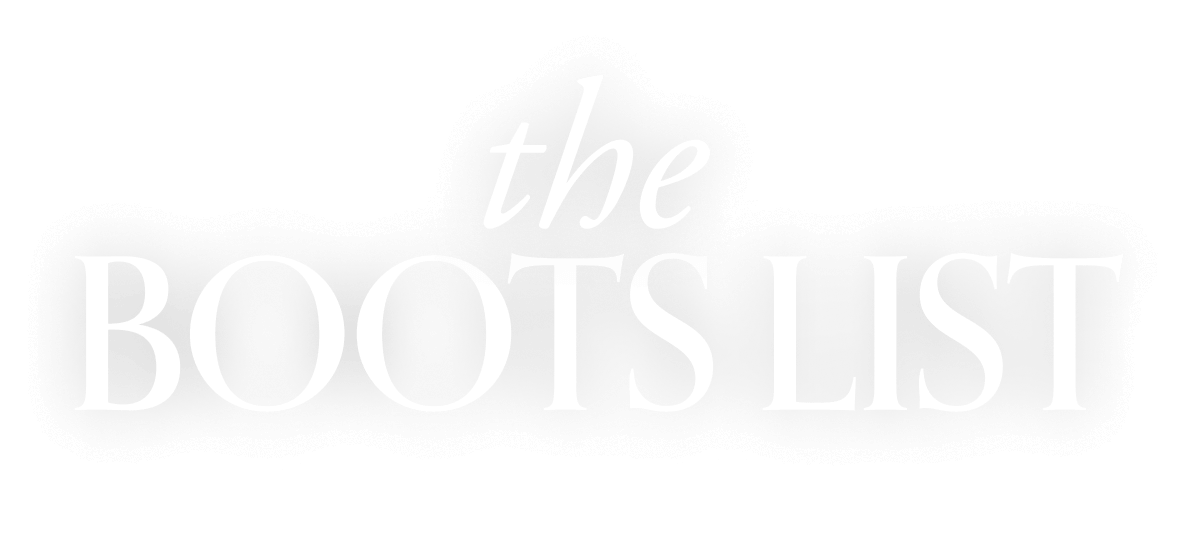 the BOOTS LIST '25 Autumn/Winter