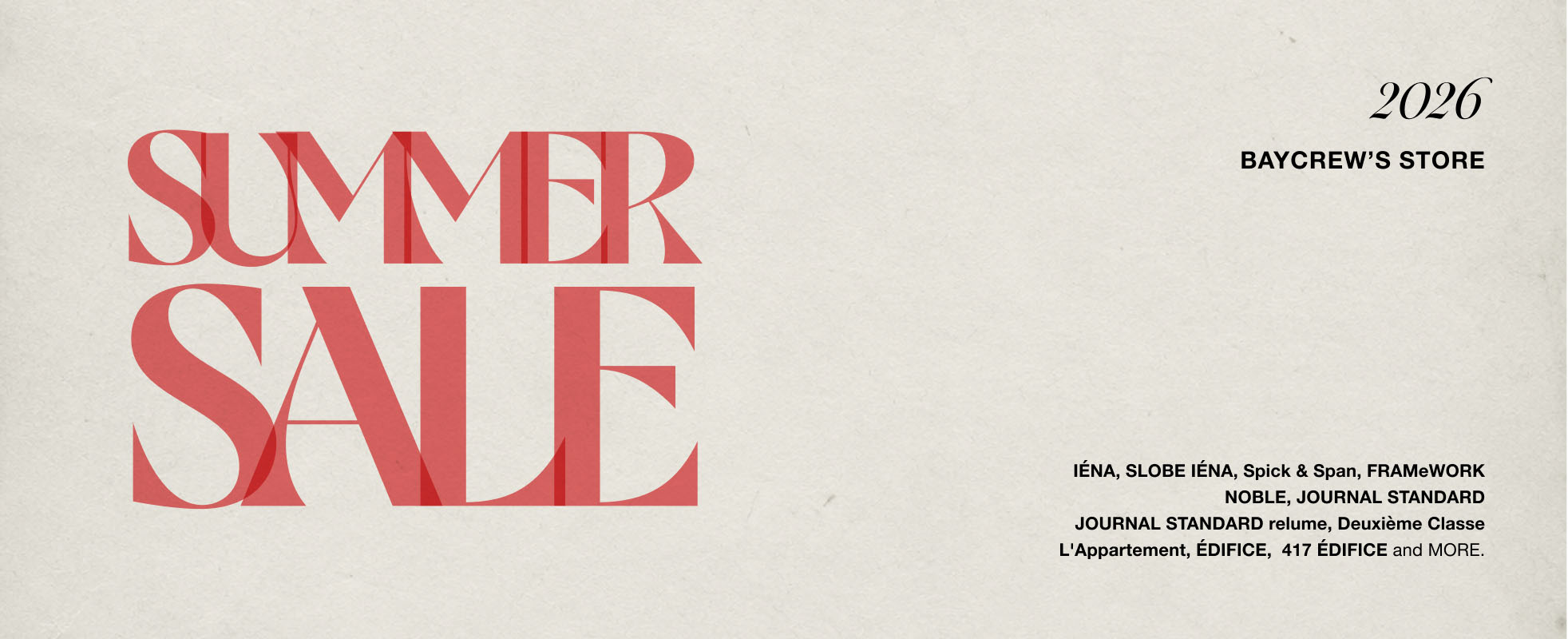 SALE
